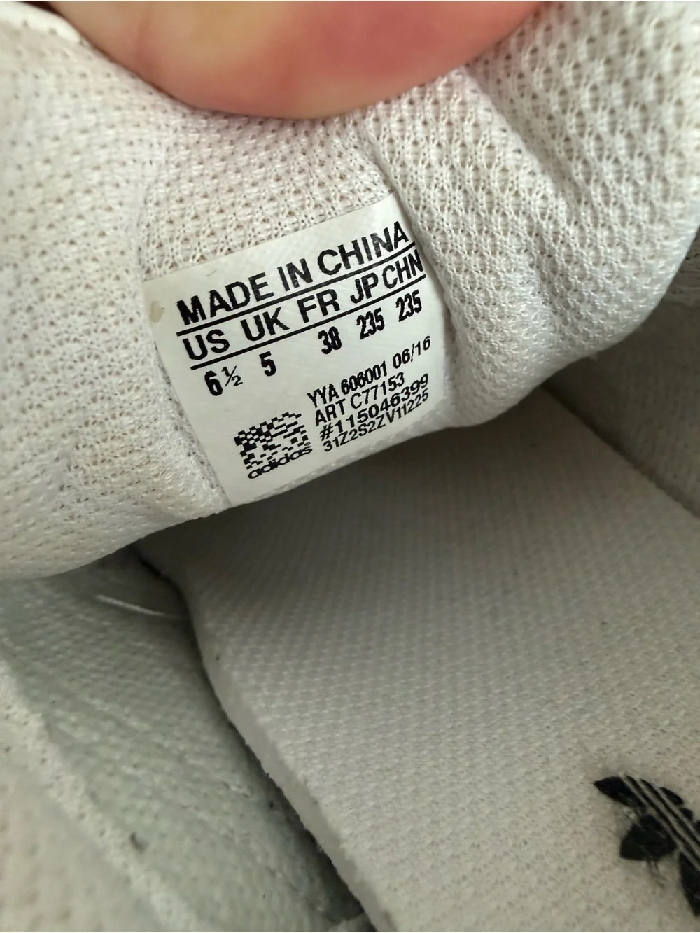adidas Superstar Sneakers in White and Black